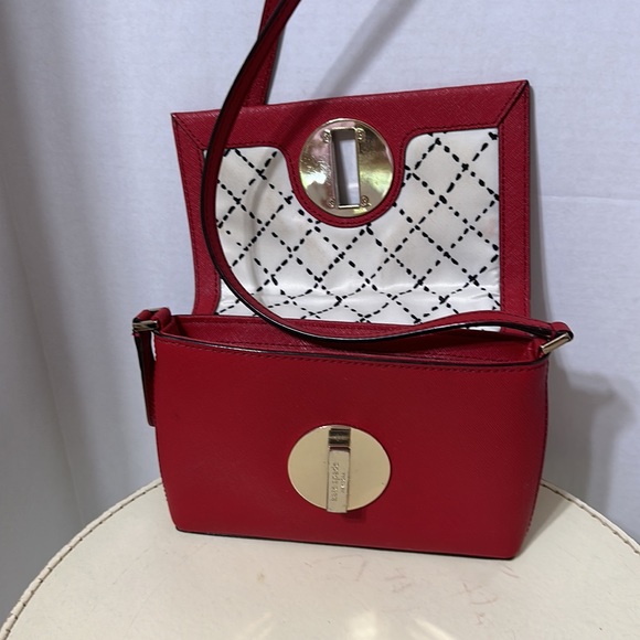 Kate Spade Red Leather Crossbody - Picture 12 of 13